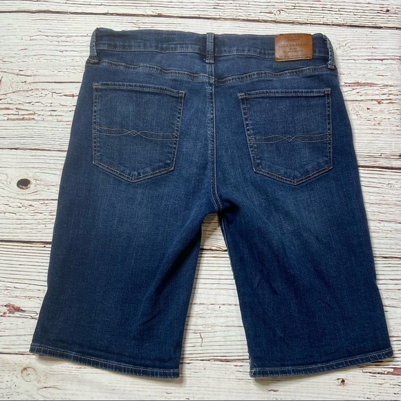 Lucky Brand Jeans The Bermuda Jean Shirts Sz 10 W 30 - Picture 6 of 10
